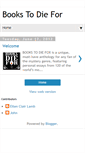Mobile Screenshot of bookstodiefor.net