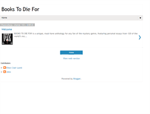 Tablet Screenshot of bookstodiefor.net